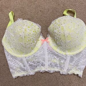 Victoria Secret dream angles bra with rhinestones. 34D